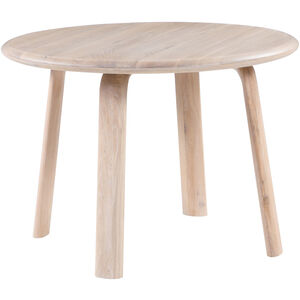 Malibu 42 X 42 inch Natural Dining Table, Round