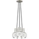 Sean Lavin Mina LED 9 inch Satin Nickel Pendant Ceiling Light