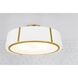 Fulton 6 Light 24 inch Antique Gold Chandelier Ceiling Light