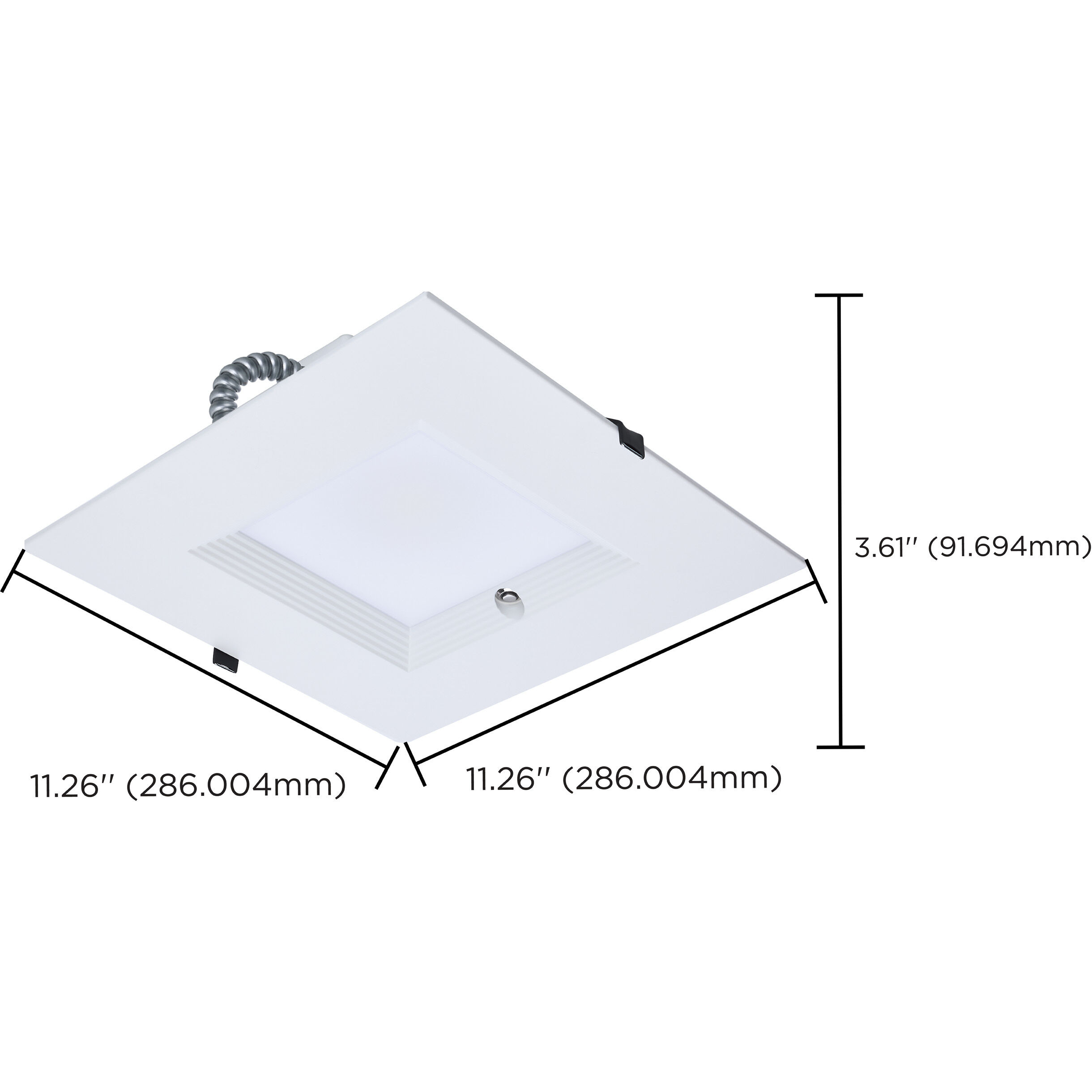 ColorQuick PowerQuick Integrated LED White Recessed Light