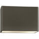 Ambiance 2 Light 12 inch Pewter Green ADA Wall Sconce Wall Light in Incandescent