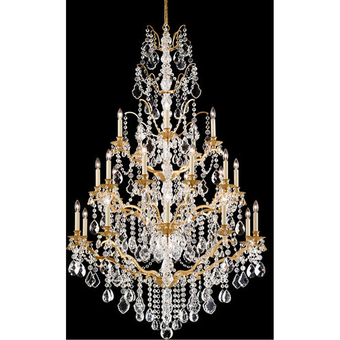 Bordeaux 25 Light French Gold Chandelier Ceiling Light in Heritage