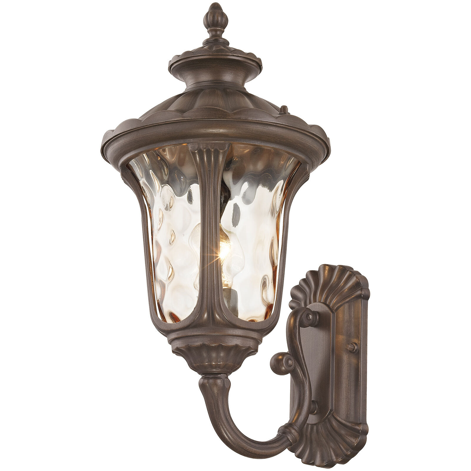 Oxford 1 Light 18 inch Imperial Bronze Outdoor Wall Lantern