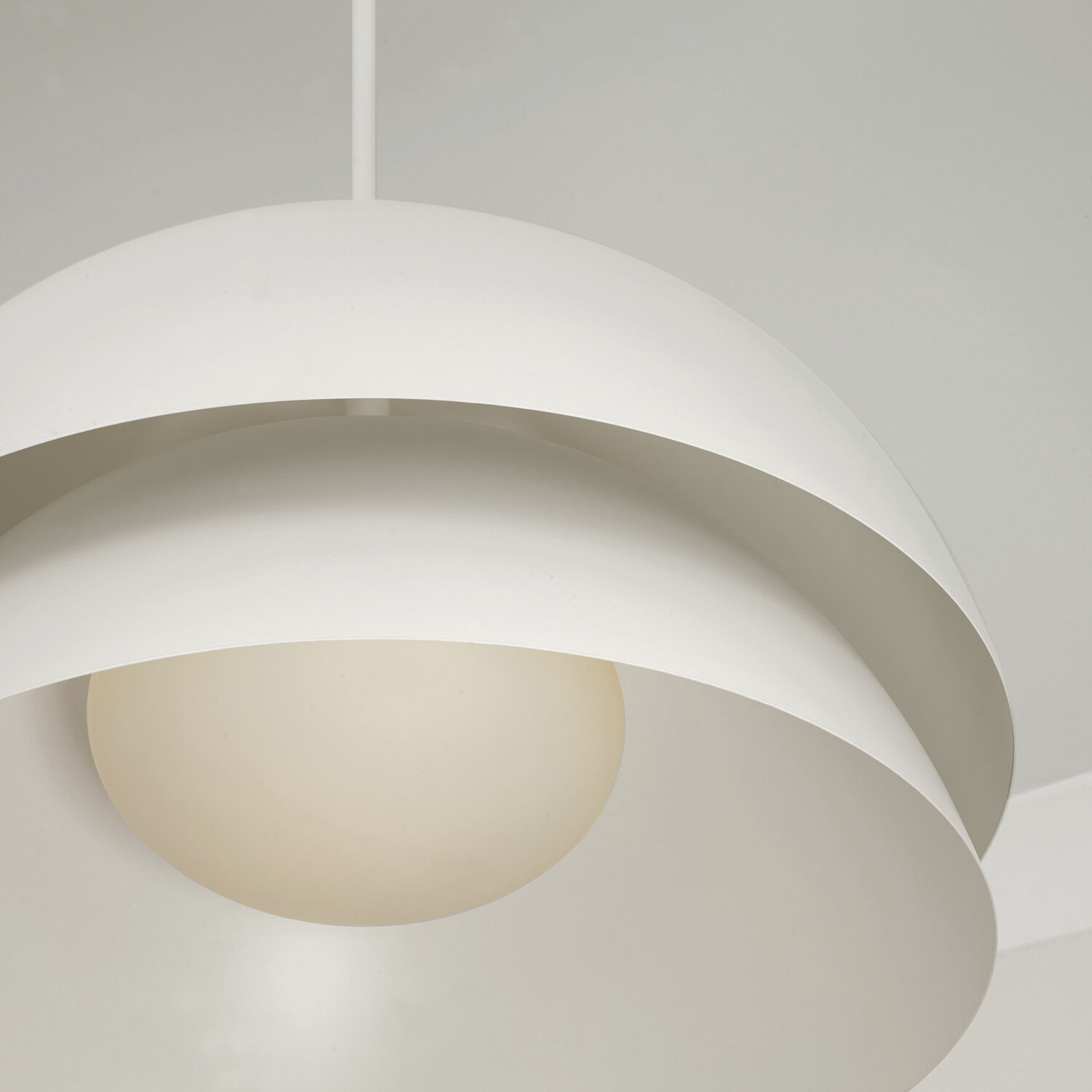 Jensen 1 Light 25.25 inch Matte White Pendant Ceiling Light