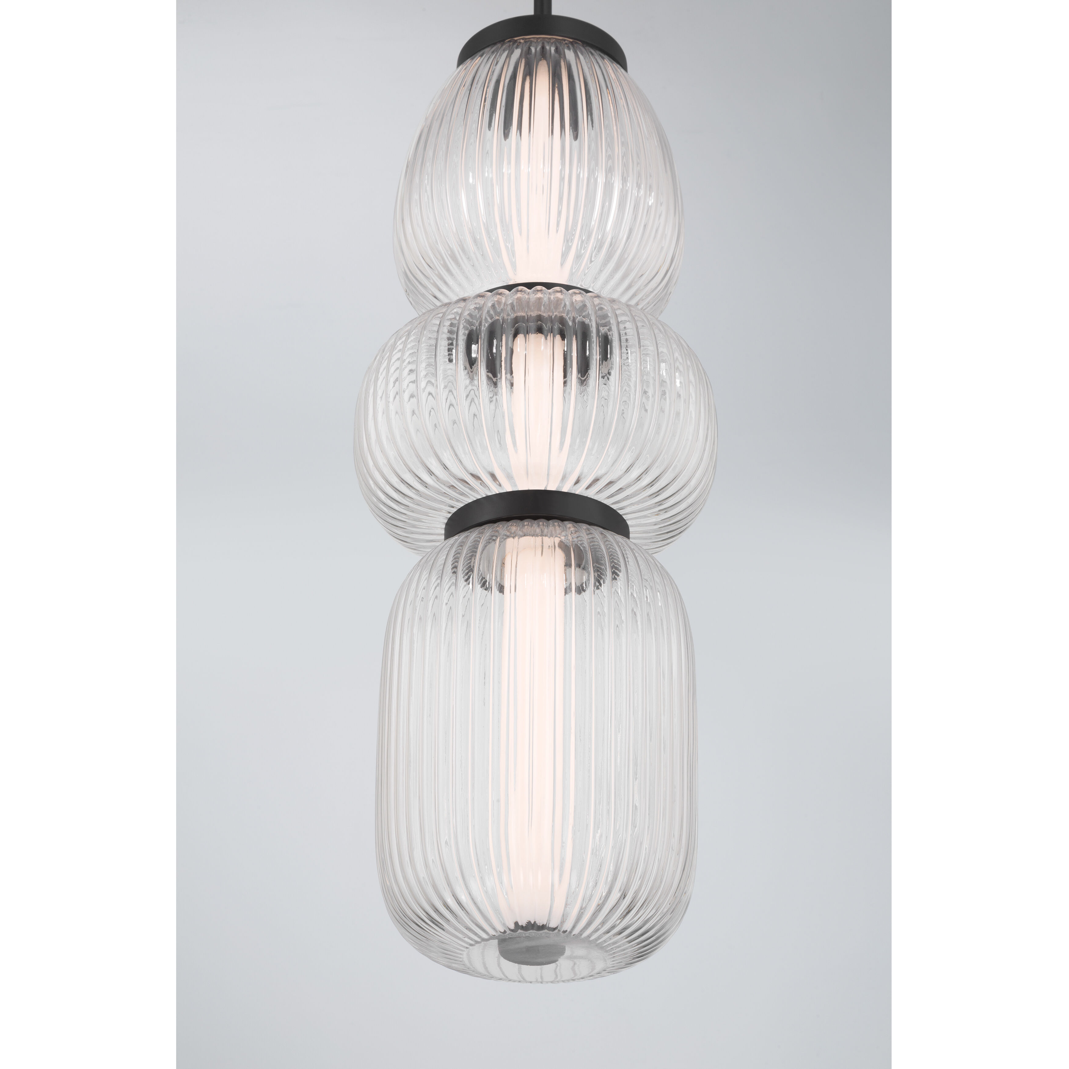 Cordel LED 9.5 inch Dark Matte Black Mini Pendant Ceiling Light