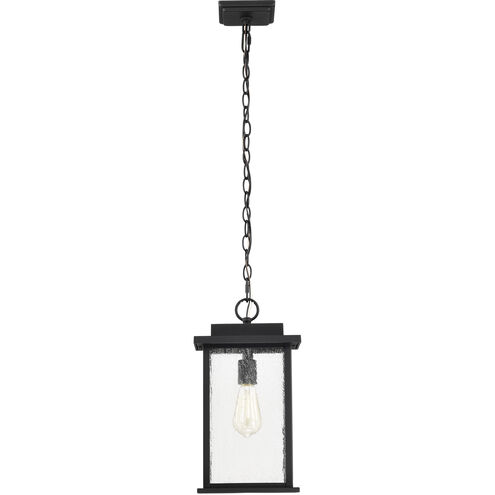 Sullivan 9 inch Matte Black Outdoor Hanging Lantern