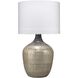 Damsel 35 inch 150.00 watt Etched Mercury Glass Table Lamp Portable Light