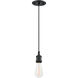 Bulstrode's Workshop 1 Light 2 inch Black Pendant Ceiling Light
