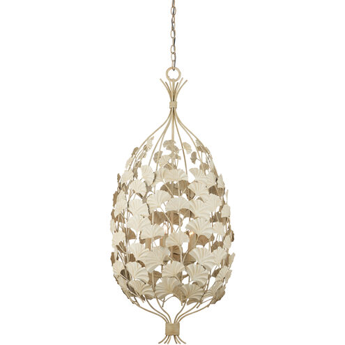 Maidenhair 5 Light 18.75 inch Antique Pearl Chandelier Ceiling Light