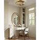 Origo 3 Light 24 inch Brass Semi-Flush Mount Ceiling Light