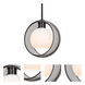 Mana LED Black Stem Pendant Ceiling Light