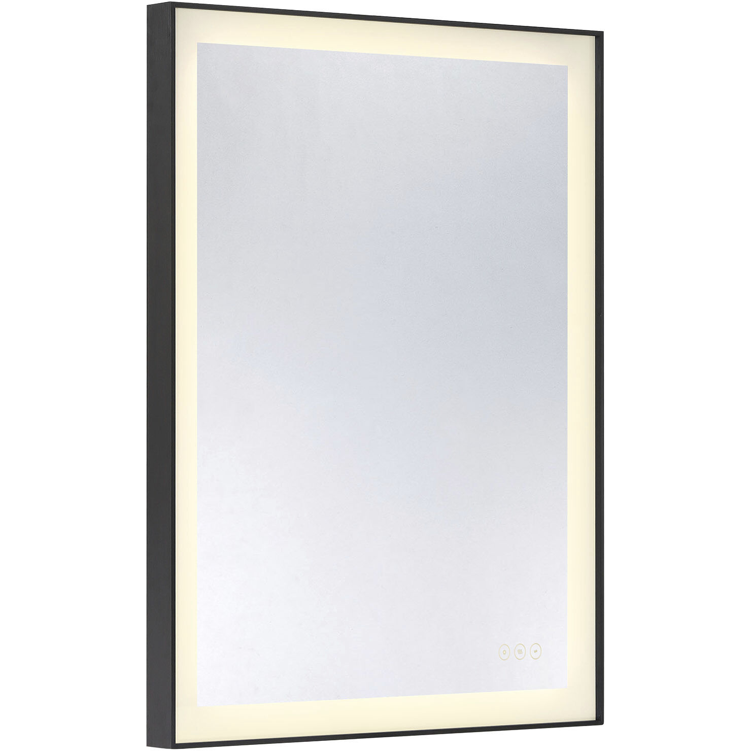 Paulding 32 X 24 inch Black Mirror, Frontlit