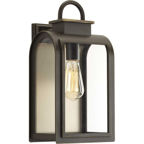 Refuge 1 Light 16 inch Oil Rubbed Bronze Outdoor Wall Lantern, Medium