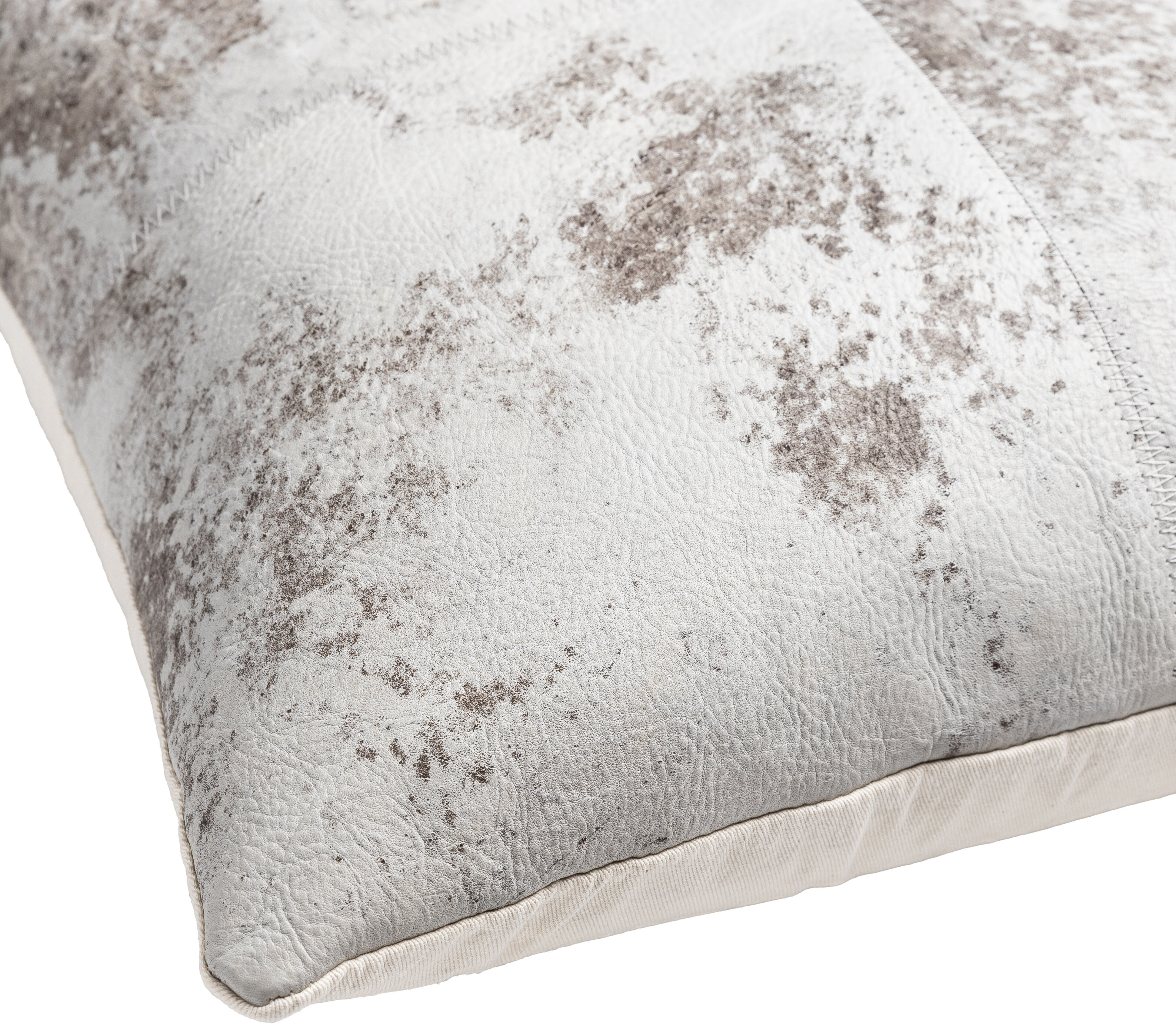 Kansas 20 X 20 inch Light Beige Pillow Kit, Square