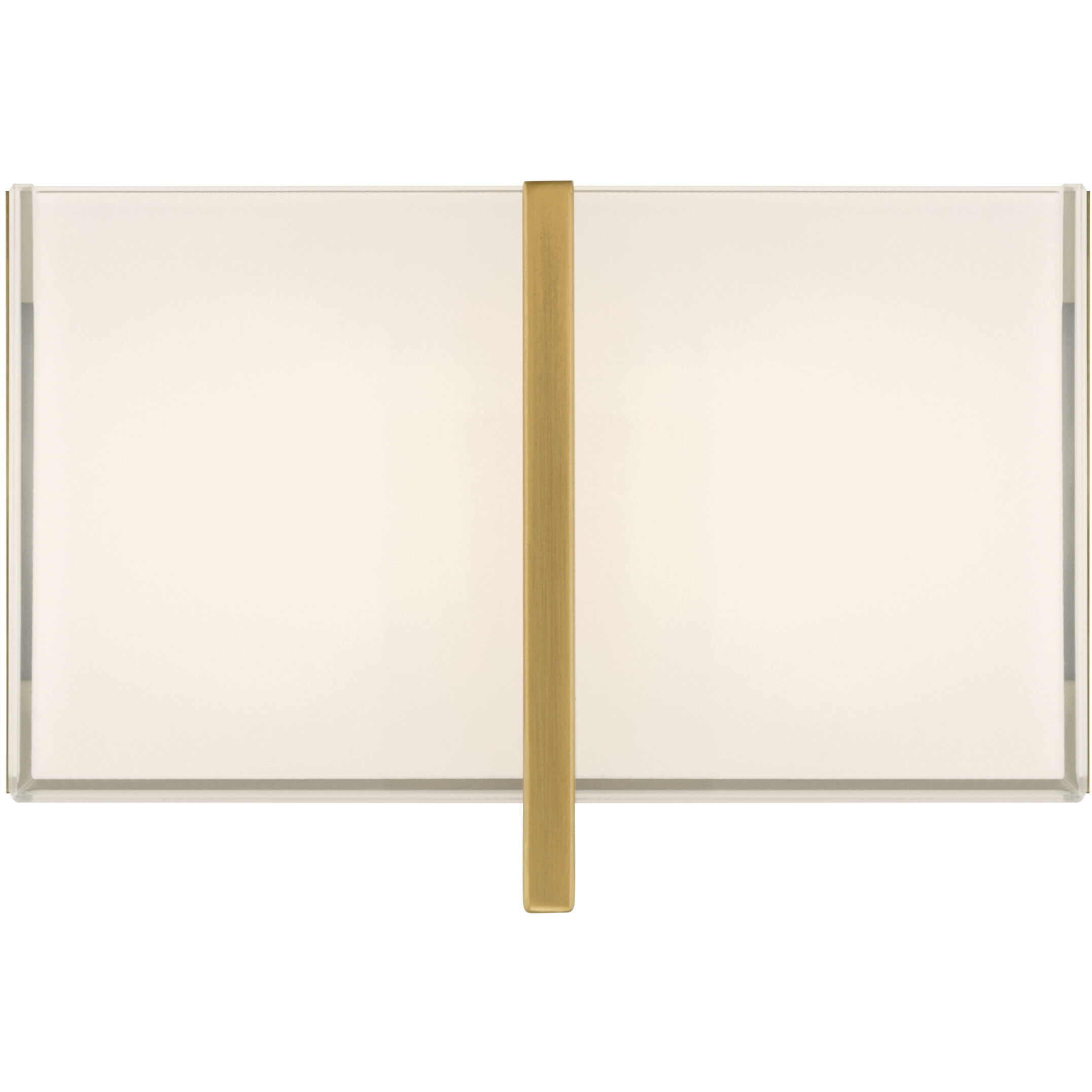 High Rise LED 8.5 inch Legacy Brass Bath Bar Wall Light