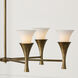 Nola 6 Light 33.75 inch Mystic Luster Chandelier Ceiling Light