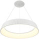 Star Gate LED 33.25 inch White Pendant Ceiling Light