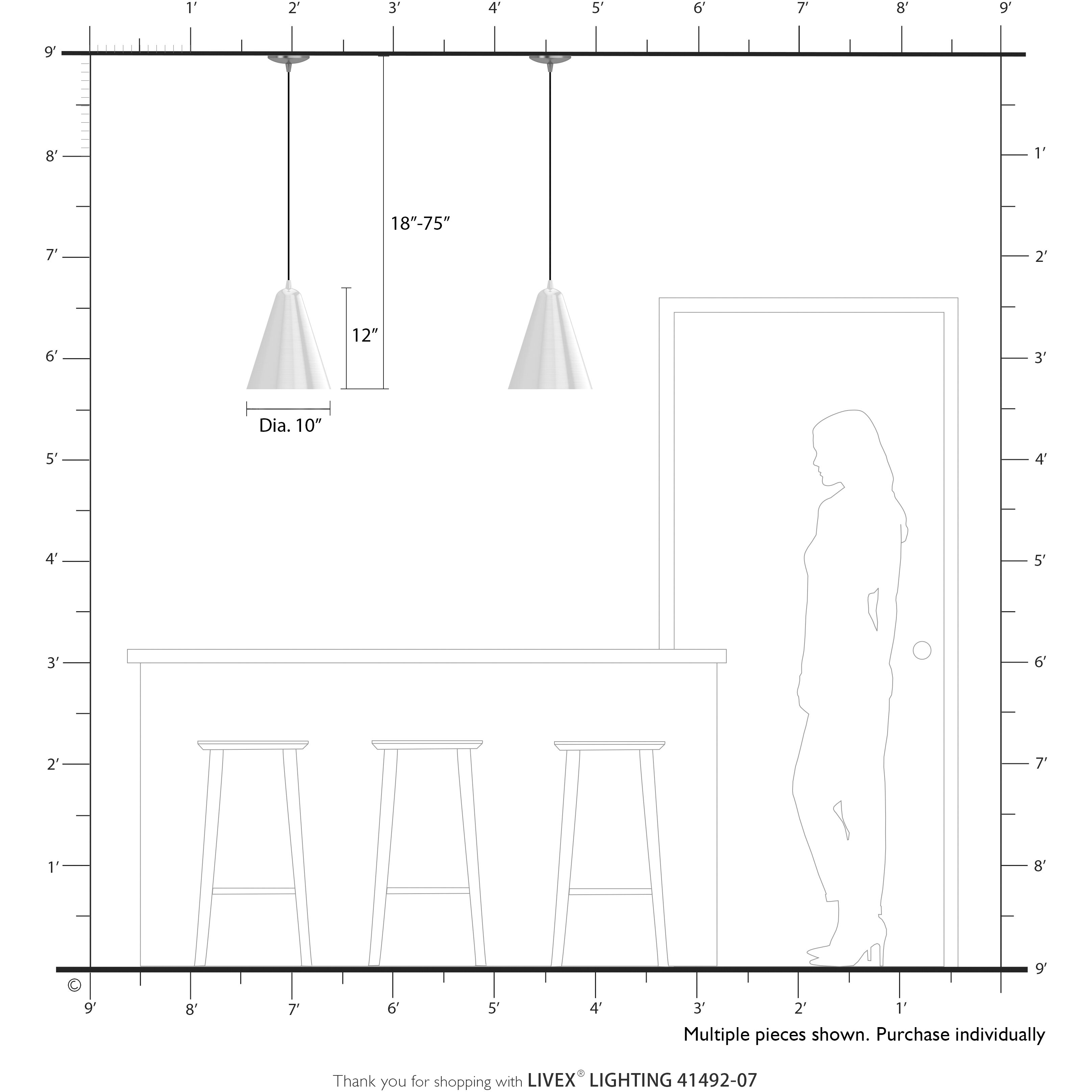 Dulce 1 Light 10 inch Bronze with Antique Brass Accents Pendant Ceiling Light in Bronze & Brushed Nickel