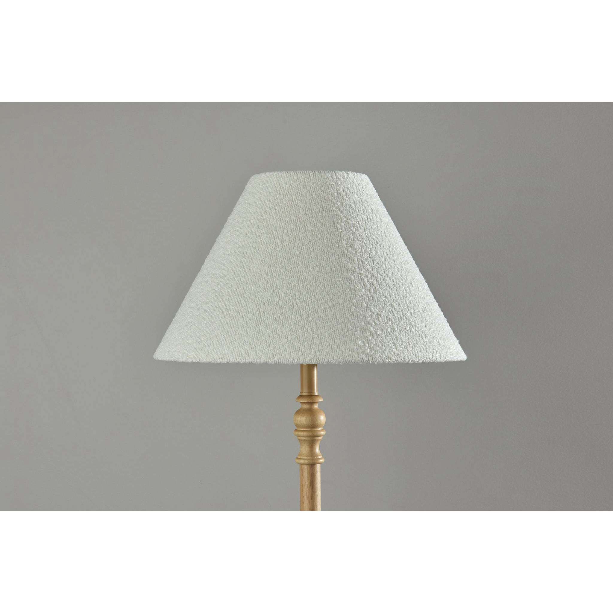 Rigby 59.5 inch 150.00 watt Natural Wood Floor Lamp Portable Light