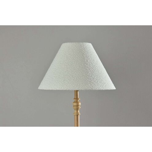 Rigby 59.5 inch 150.00 watt Natural Wood Floor Lamp Portable Light