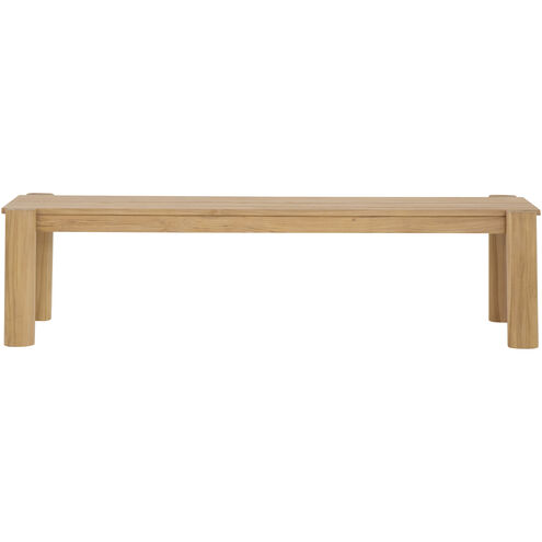 Tempo Natural Outdoor Bench