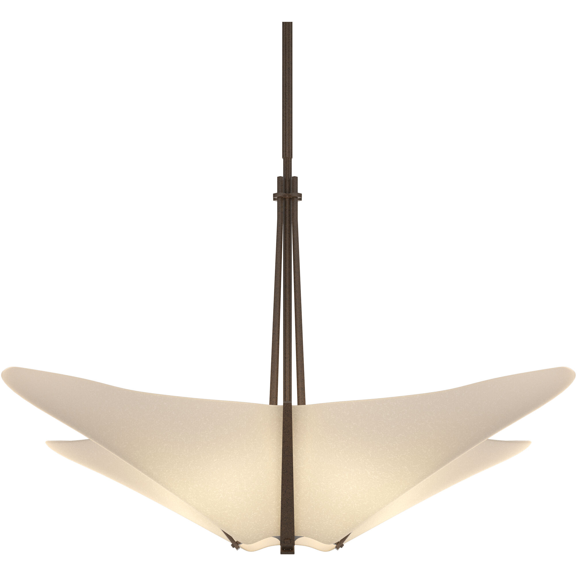 Kirigami 4 Light 23.7 inch White Pendant Ceiling Light