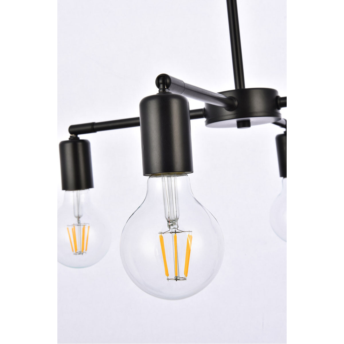 Cairo 4 Light 22.2 inch Black Pendant Ceiling Light