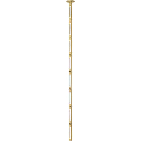 Sean Lavin Catena LED 0.8 inch Hand Rubbed Antique Brass Pendant Ceiling Light in 3000K, Remote 277V
