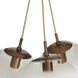 Trinity 3 Light 19 inch Heritage Brass Chandelier Ceiling Light
