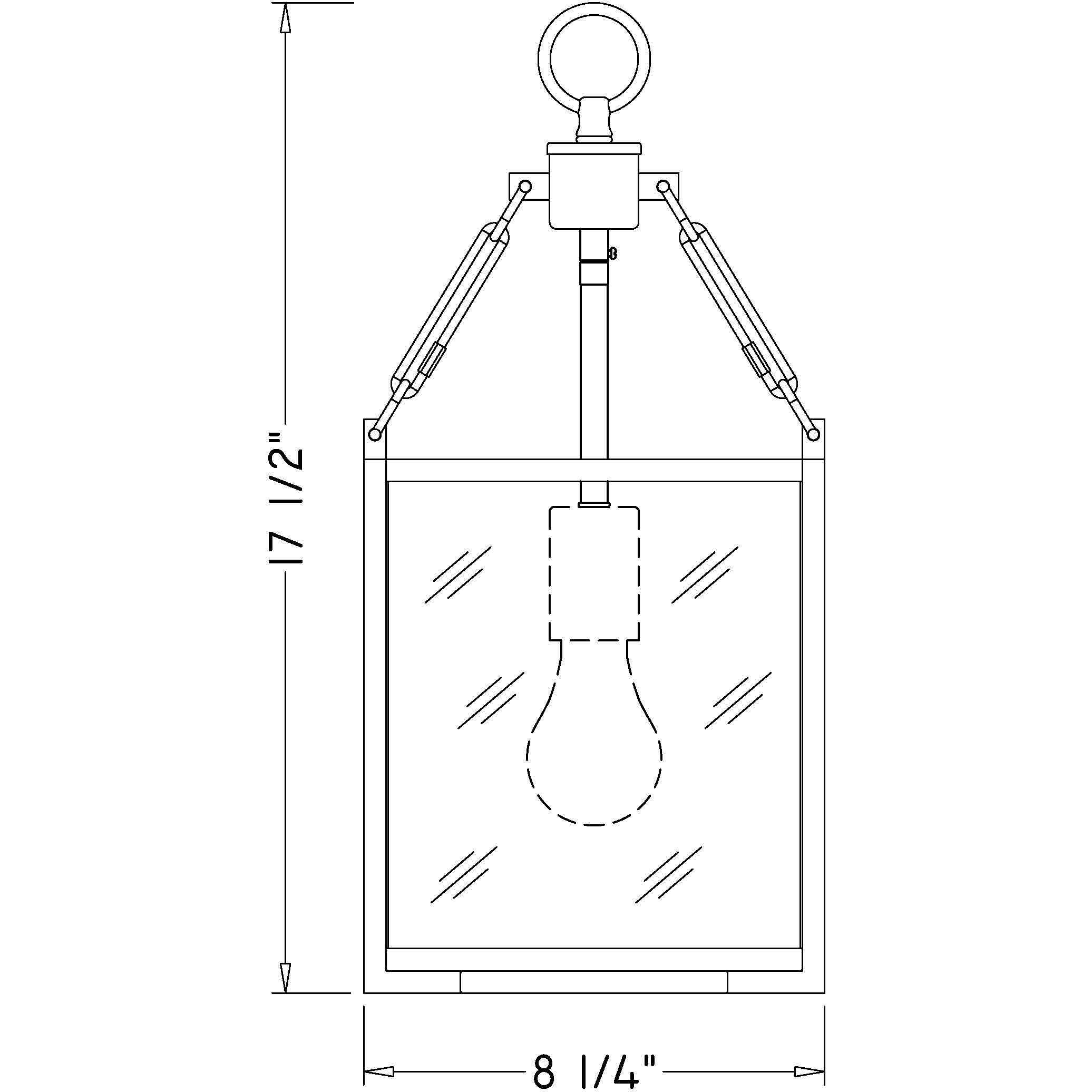 Barrington 1 Light 8.25 inch Matte Black Pendant Ceiling Light