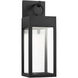 Sean Lavin Sesha 16 inch Textured Black Outdoor Wall Lantern