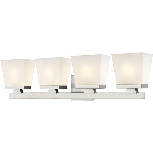 Astor 4 Light 29 inch Brushed Nickel Vanity Wall Light