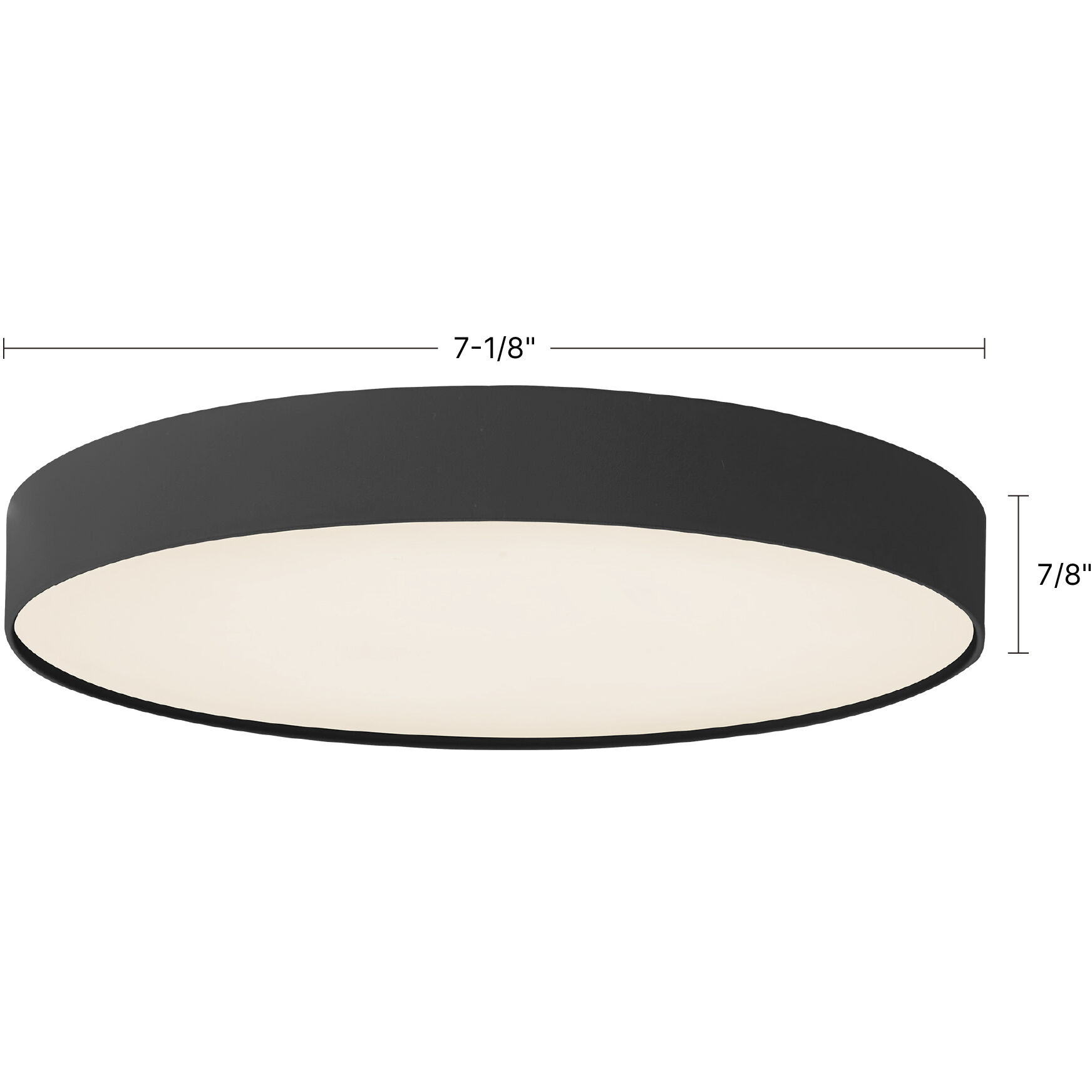 Rynn 7.13 inch White Flush Mount Ceiling Light