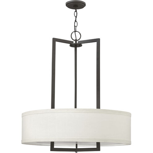 Hampton LED 26 inch Buckeye Bronze Indoor Chandelier Ceiling Light