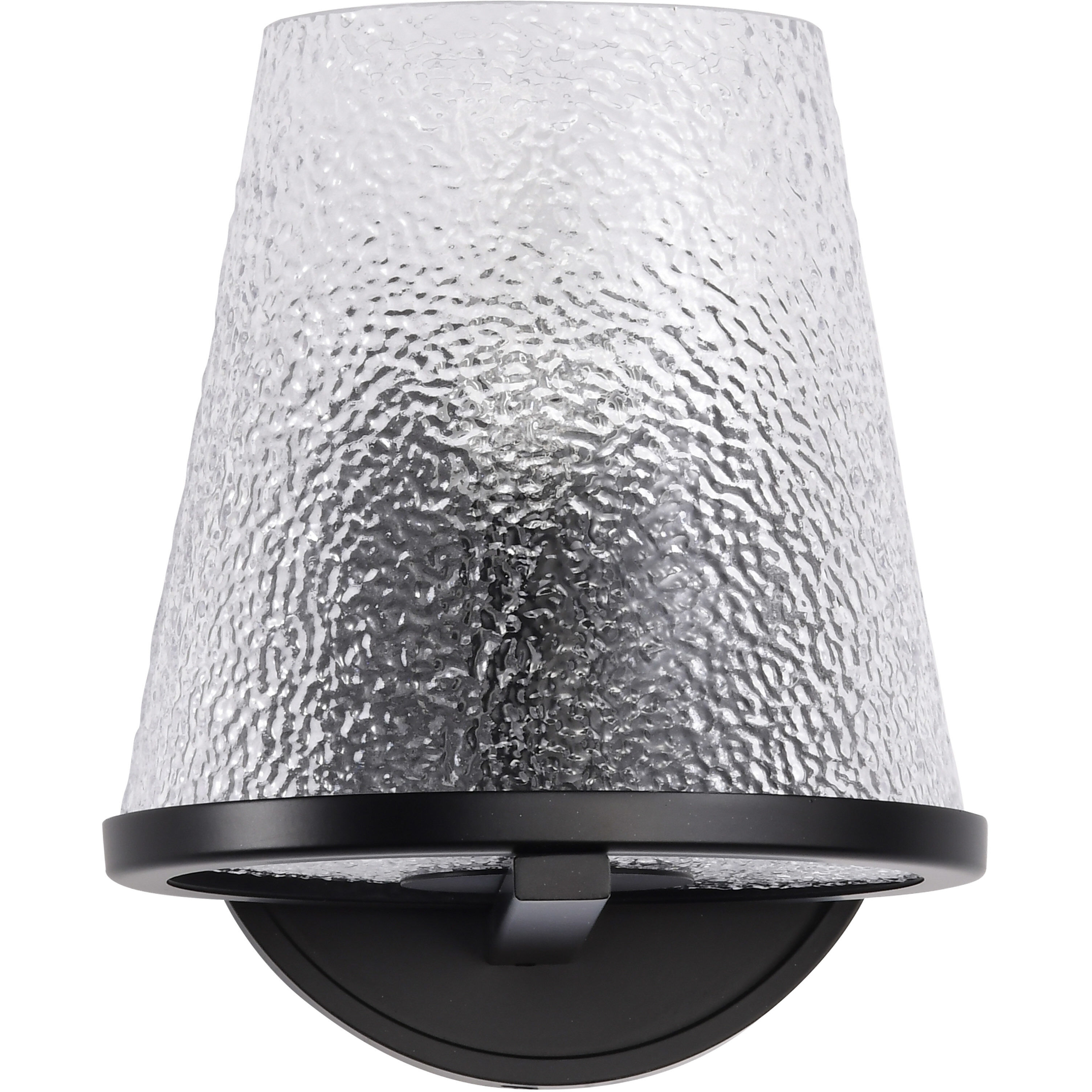 Valentine 6 inch Black Vanity Wall Light