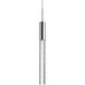 Pendula LED 2 inch Chrome Pendant Ceiling Light