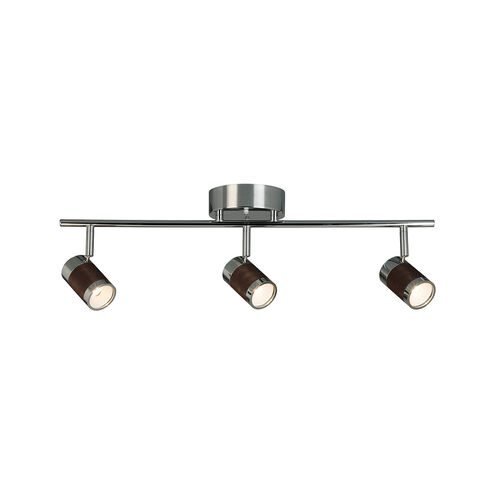 Brews 3 Light 120 Chrome Track Light Ceiling Light