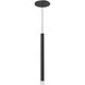 Elixir LED 1 inch Black Pendant Ceiling Light