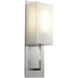 Epoch 1 Light 5.25 inch Satin Nickel Sconce Wall Light