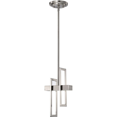 Frame LED 6 inch Brushed Nickel Pendant Ceiling Light