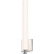 Tubo Slim LED 4.25 inch Polished Chrome ADA Sconce Wall Light in Drum
