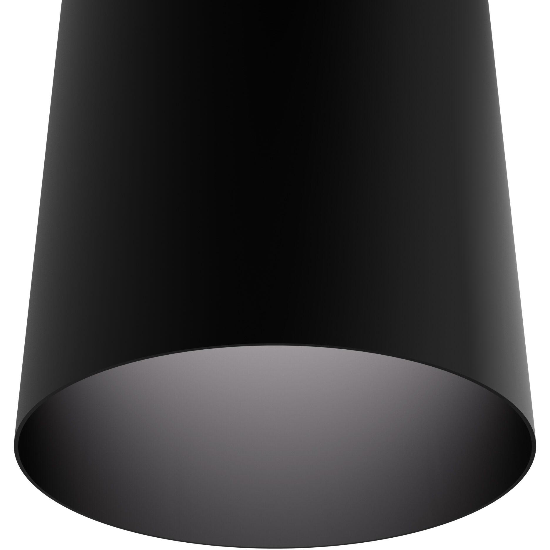 Canoga 1 Light 5 inch Matte Black Flush Mount Ceiling Light, Small