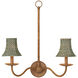 Bell Teal 5.5 inch Chandelier Shade, Suzanne Duin Collection