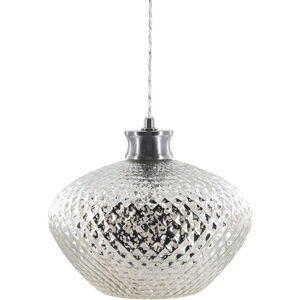 Ailani 1 Light 11.75 inch Silver and Nickel Pendant Ceiling Light