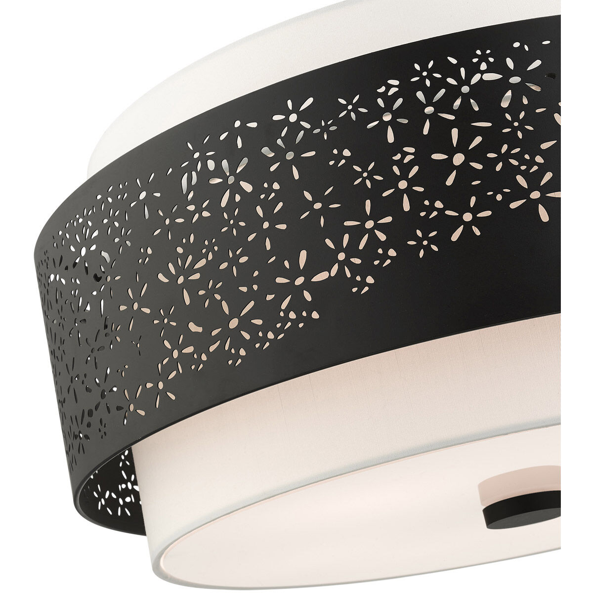 Noria 4 Light 20 inch Black Chandelier Ceiling Light