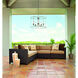 Portico 5 Light 32 inch Coastal Dark Smoke Outdoor Pendant in Opal, Drum