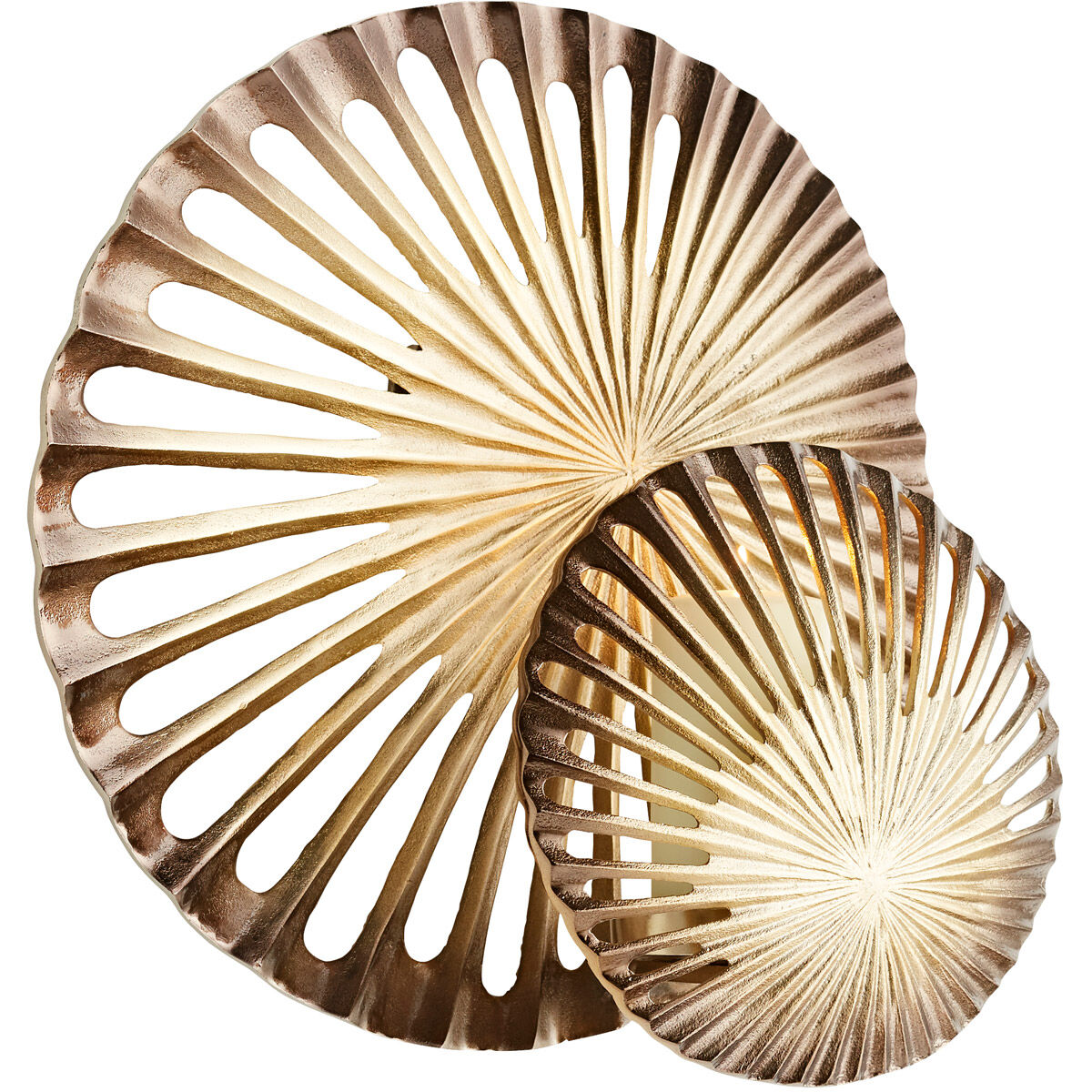 Spatial Antique Brass Wall Decor