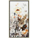 October Garden Green and Beige and Multi and Rust Canvas
