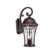 Highgate 3 Light 23 inch Architectural Bronze Exterior Wall Mount