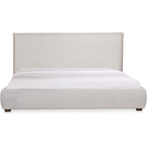 Luzon Grey Bed in Light Grey, King